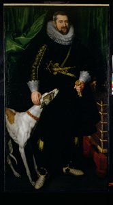 Flandreli Coudenhouve Ailesinden olduğu söylenen bir Beyefendinin Portresi, c.1610-20 (121430 çifti)